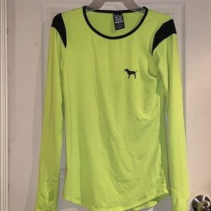 Pink neon yellow long sleeve